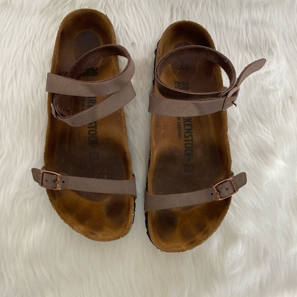Birkenstock Brown Sandals / Size 38 - Picture 1 of 8
